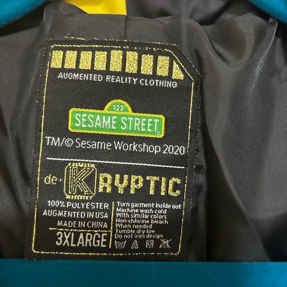 ADULT Sesame Street Puffy Coat NWOT - Picture 4 of 4